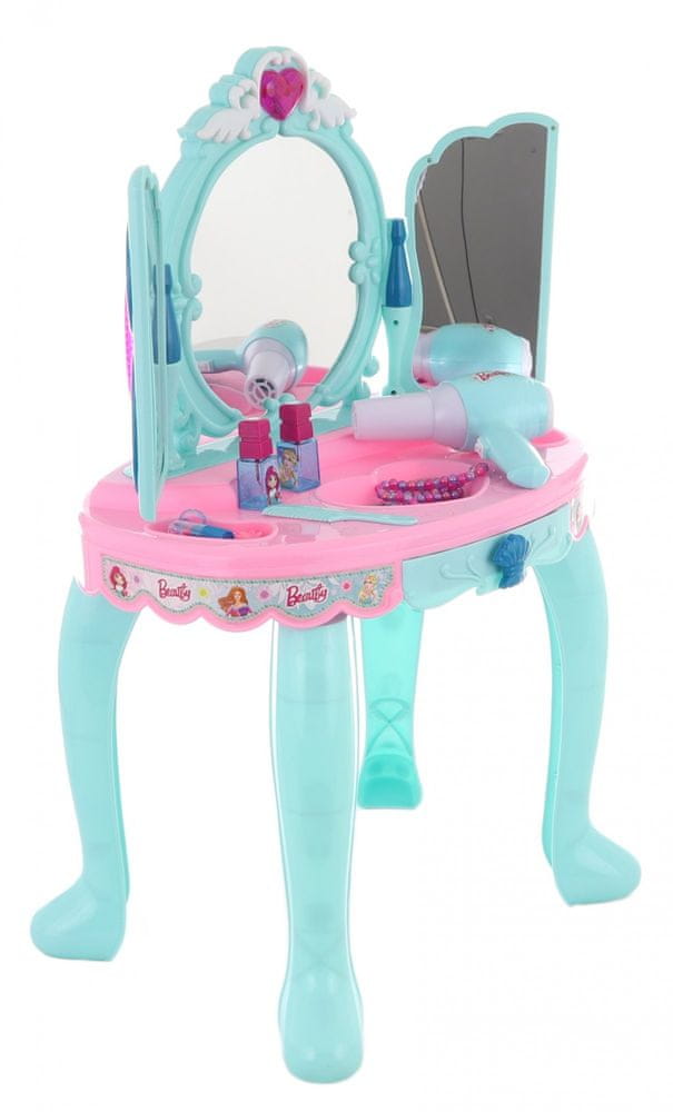 Lamps Toaletný stolík modrý s doplnkami